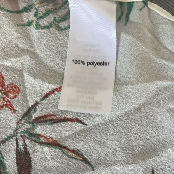 5 for $25! Maurice’s Floral Orange and Cream Kimono with Keyhole Back OSFM. - Picture 5 of 6